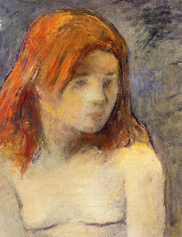 Bust of a Nude Girl: 1884