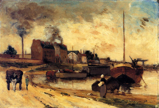 Cail Factories and Quai de Grenelle: 1875