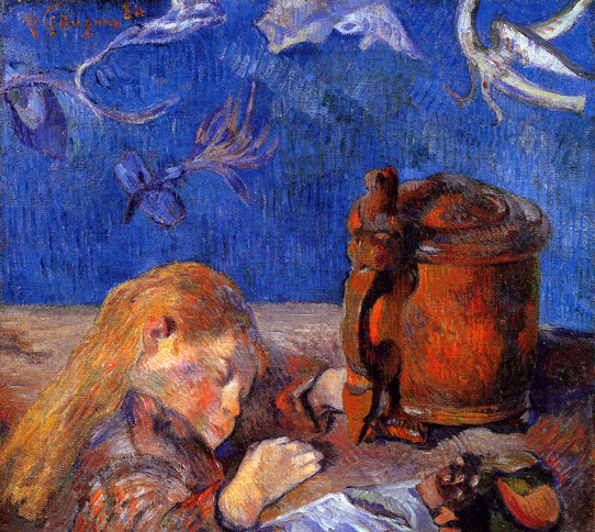 Clovis Gauguin Asleep: 1884