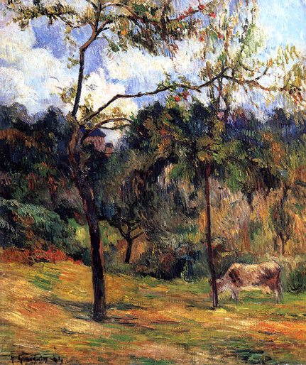 Cow in a Meadow, Rouen: 1884