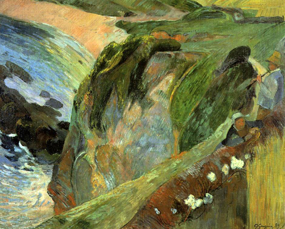 Flutist on the Cliffs: 1889