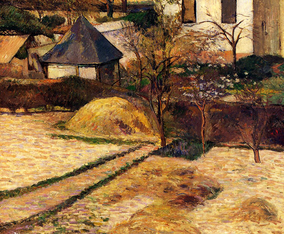 Garden View, Rouen: 1884