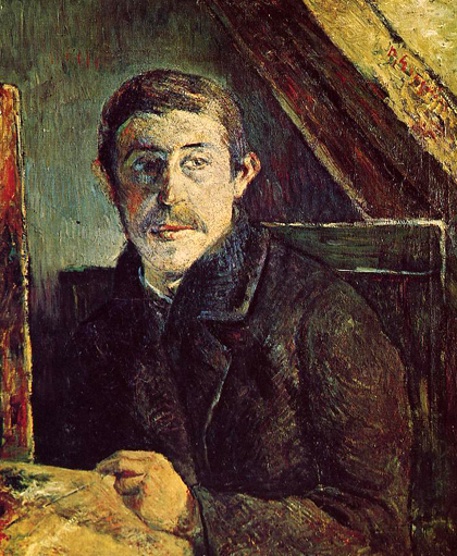 Gauguin at His Easel: 1885