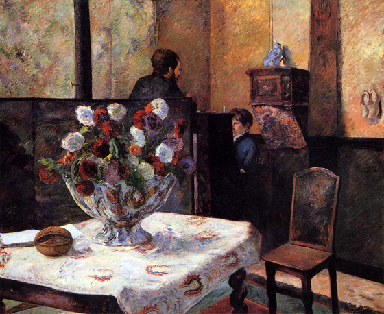 Interior of the Painter's House, rue Carcel: 1881