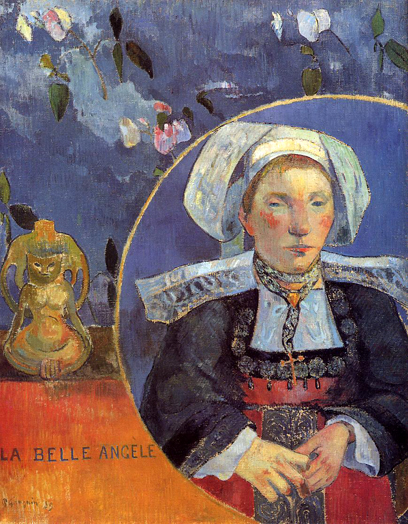 La Belle Angele (aka Madame Angele Satre, the Inkeeper at Pont-Aven): 1889
