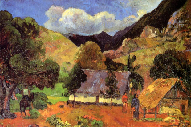 Landscape with Three Figures: 1901
