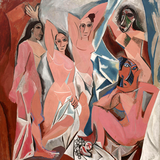 Les Demoiselles d'Avignon by Picasso - 1907