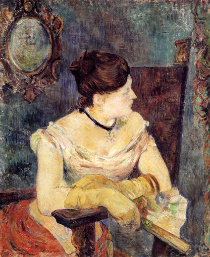 Madame Mette Gauguin in an Evening Dress: 1884