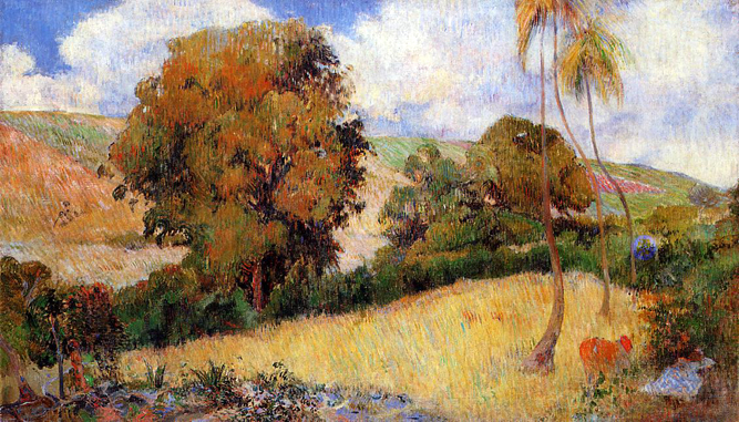 Meadow in Martinique: 1887