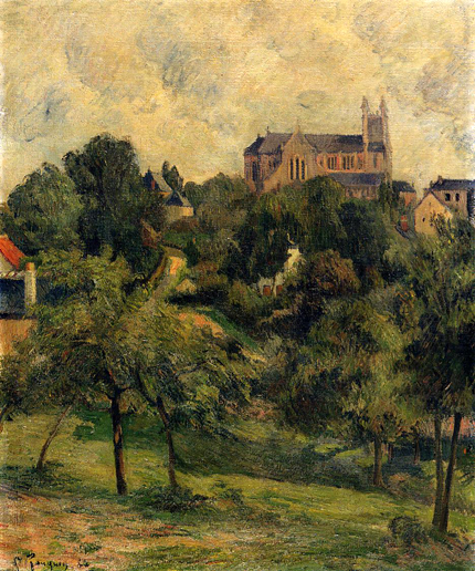 Notre Dame des Agnes, Rouen: 1884