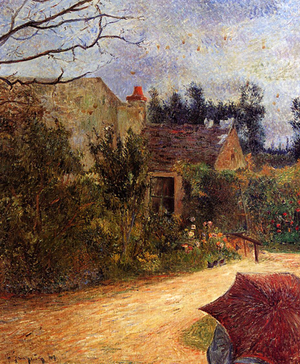 Pissarro's Garden, Quai du Pothuis, Pontoise: 1881