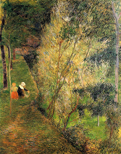Pont-Aven Woman and Child: 1886