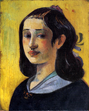 Portrait of Aline Gauguin: 1890