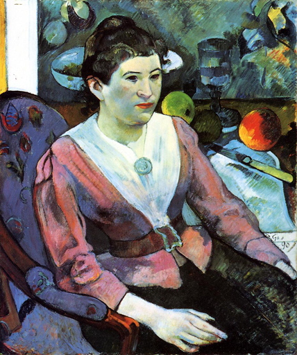 Portrait of a Woman with Cezanne Still Life: 1890