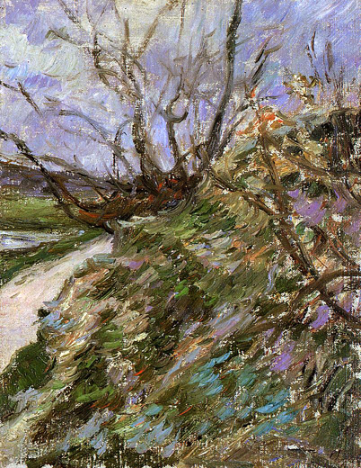 River Bank in Winter (study): 1881-82