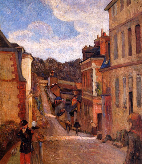Rue Jouvenet, Rouen: 1884