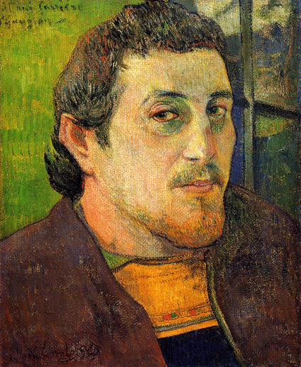 Self Portrait at Lezaven: 1888