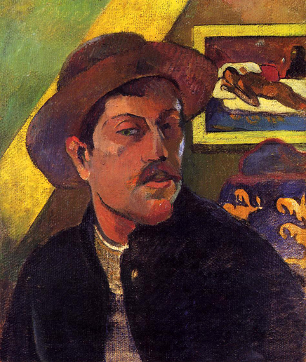 Self Portrait with Hat: 1893-94