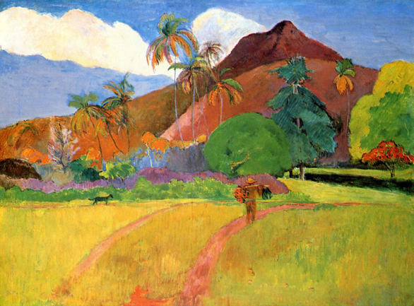 Tahitian Landscape: 1893