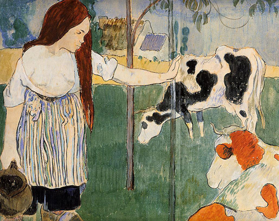 The Milkmaid: 1889