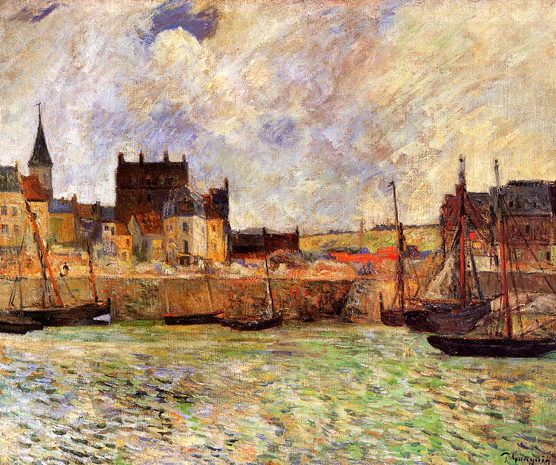The Port of Dieppe: 1885