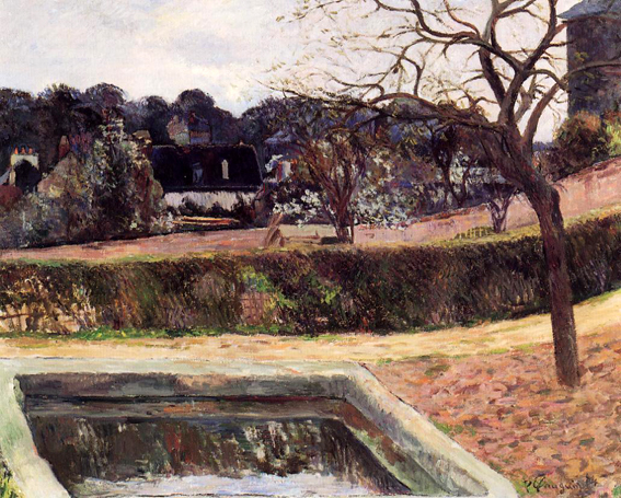 The Square Basin (aka Pond): 1884