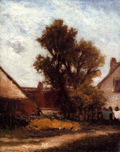 The Tree in the Farm Yard: 1874