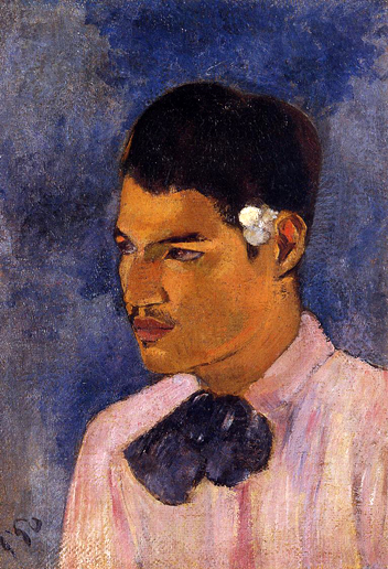 Young Man with a Flower: 1891