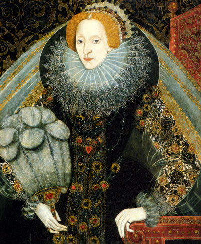 Elizabeth I of England: ca: 1585-90