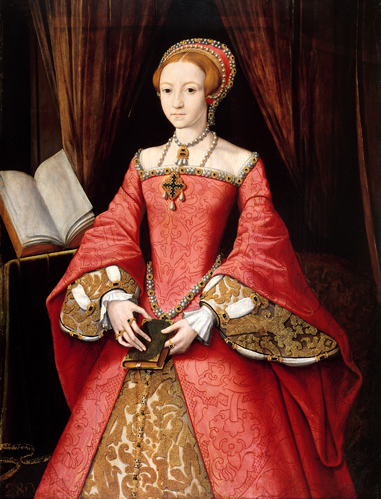 Elizabeth Tudor as a Princess: ca 1546