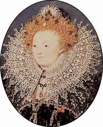 Hilliard Minature Elizabeth I: 1587
