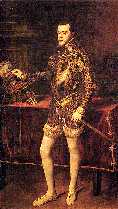 Titian Philipp II as Prince: 1550-51