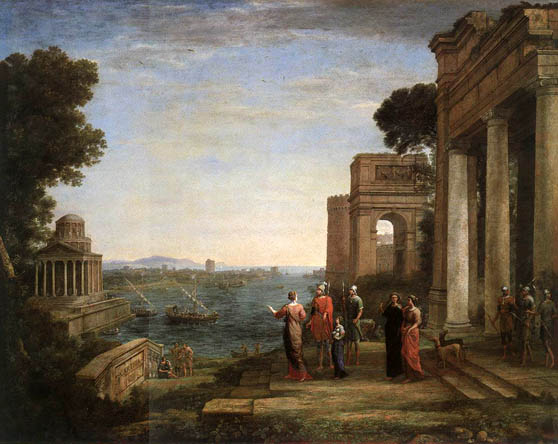 Aeneas' Departure from Carthage