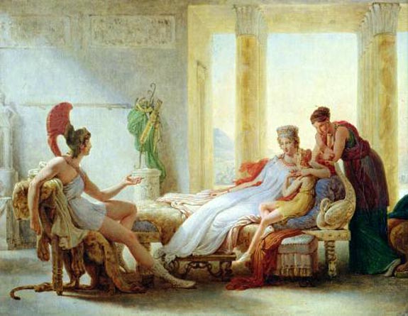 Aeneas Telling Dido of the Disaster at Troy