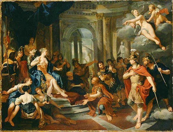 Dido Receiving Aeneas