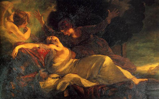 The Death of Dido (1781) by Joshua Reynolds