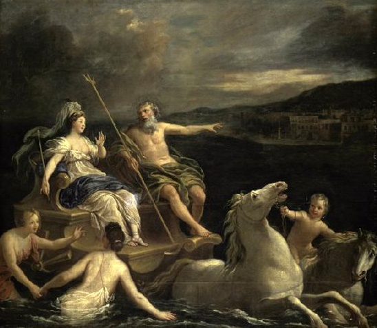Triumph of Neptune by Bon Boullogne