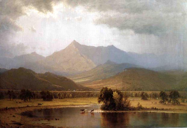 A Passing Storm in the Adirondacks: 1866