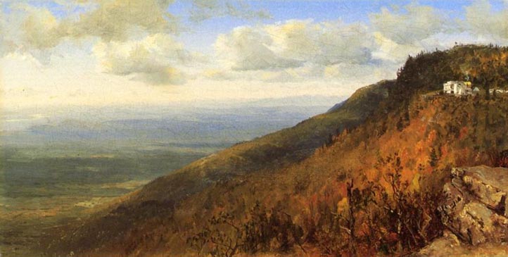 A Sketch from North Mountain, in the Catskills: 1865