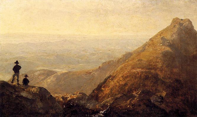 A Sketch of Mansfield Mountain: 1858