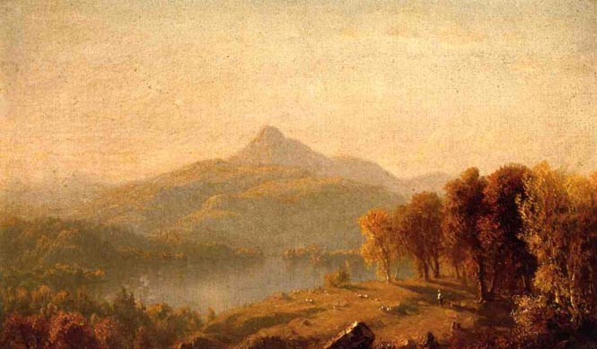 A Sketch of Mount Chocorua: 1854