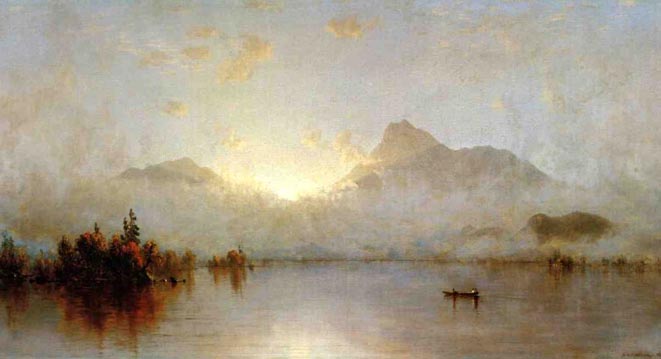 A Sunrise on Lake George: 1877