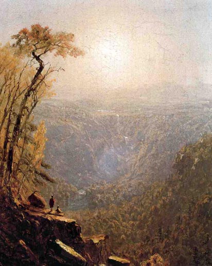 Kauterskill Clove in the Catskills: 1862