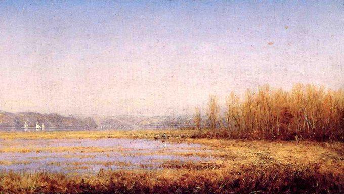 Marshes of the Hudson: 1876