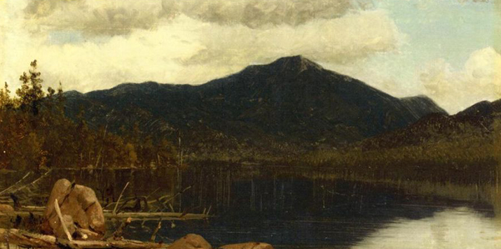 Mount Whiteface from Lake Placid: 1863