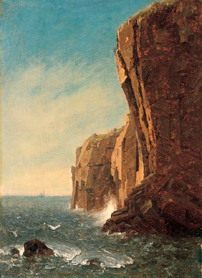 Rocks at Porcupine Island near Mount: 1864
