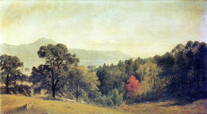Scene at Bolton, Lake George: 1863