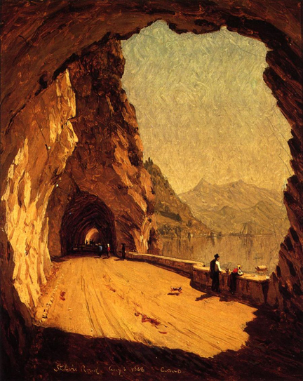 Stelvio Road by Lago di Como: 1868