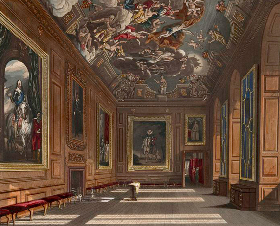 The Queen's Presence Chamber, Windsor Castle: 1819 (unknown artist)