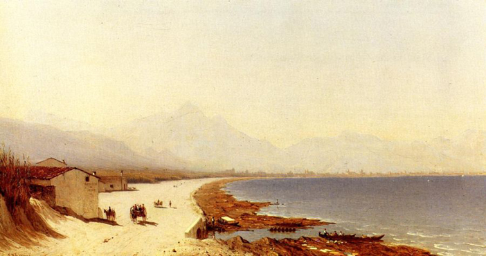 The Road by the Sea, near Palermo, Sicily: 1874